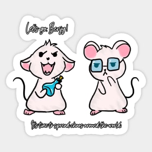 Lab Mice Sticker